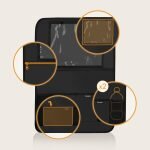 Lionelo Seat Organizer Οργανωτής καθισμάτων αυτοκινήτου 5 τσέπες 60 x 42 cm Gray