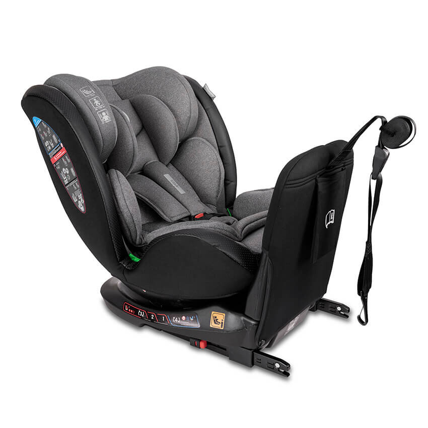 Lorelli Ares i-size 40-150cm κάθισμα αυτοκινήτου isofix Anti Rebound Bar Grey