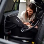 Lionelo Astrid i-Size set κάθισμα αυτοκινήτου 40-87cm & βάση isofix Beige Sand