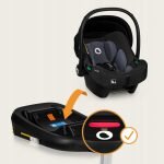 Lionelo Astrid i-Size set κάθισμα αυτοκινήτου 40-87cm & βάση isofix Beige Sand