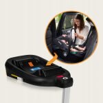 Lionelo Astrid i-Size set κάθισμα αυτοκινήτου 40-87cm & βάση isofix Beige Sand