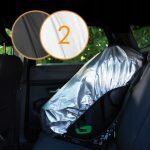 Lionelo Thermalcover Anti-UVA Κάλυμμα Καθίσματος Αυτοκινήτου UPF+50 Silver